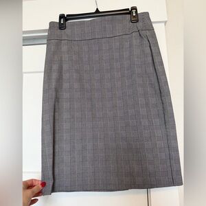 Women’s Pull-on Plaid Pencil Skirt